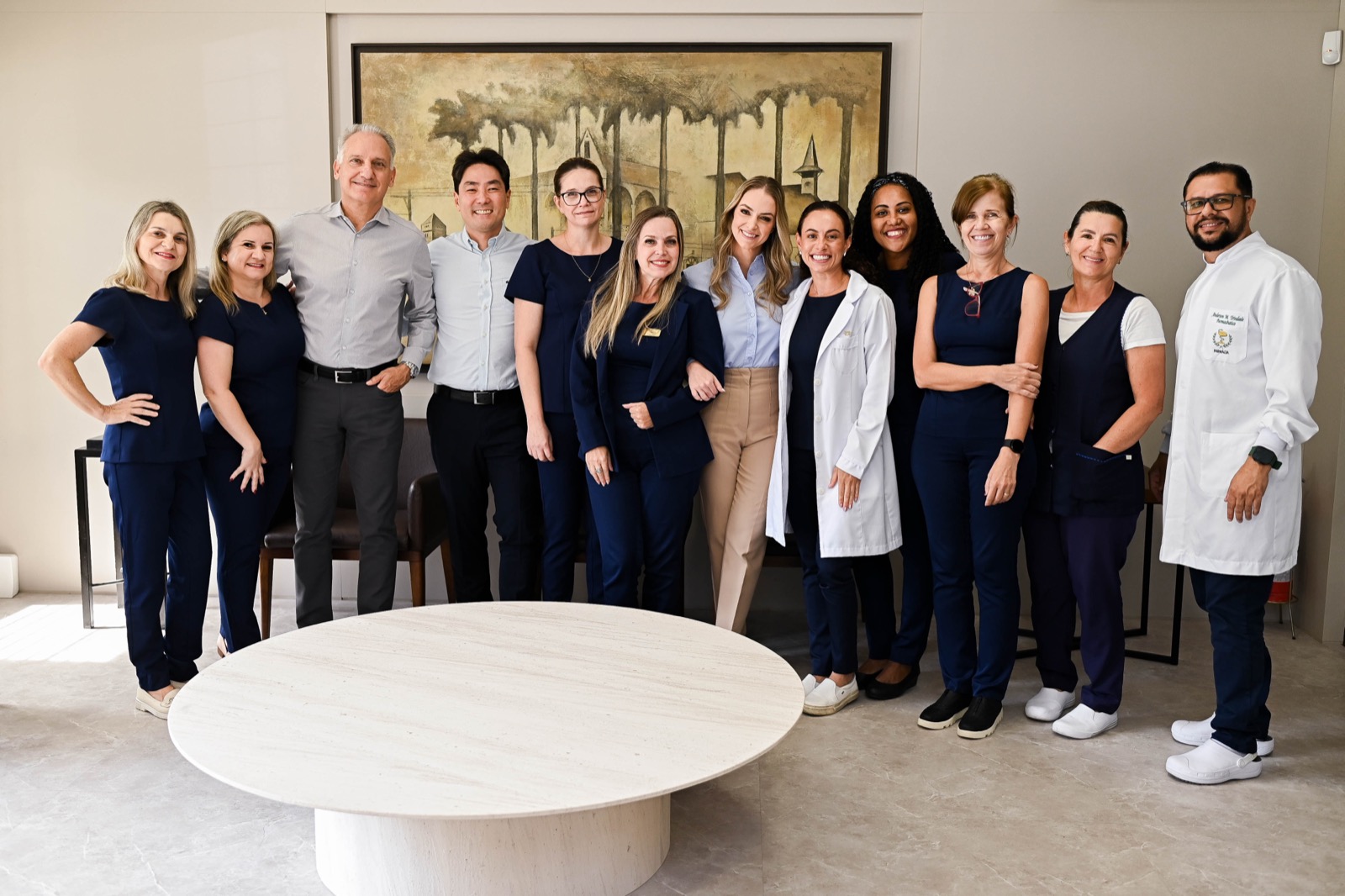 Equipe completa da Clínica Bertoli